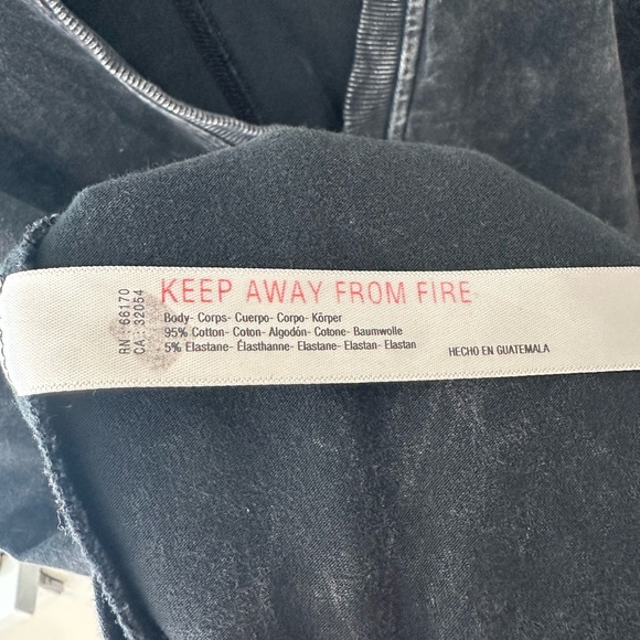 Free people movement marble color hotshot tee romper size medium - Picture 7 of 12